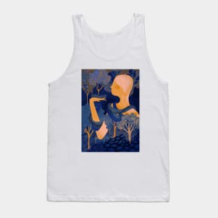 Blue Eden Tank Top